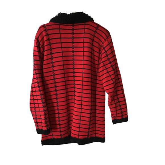 Great Cavalier Lined Wool Jacket Women’s Size M Collar Vintage - Picture 3 of 4